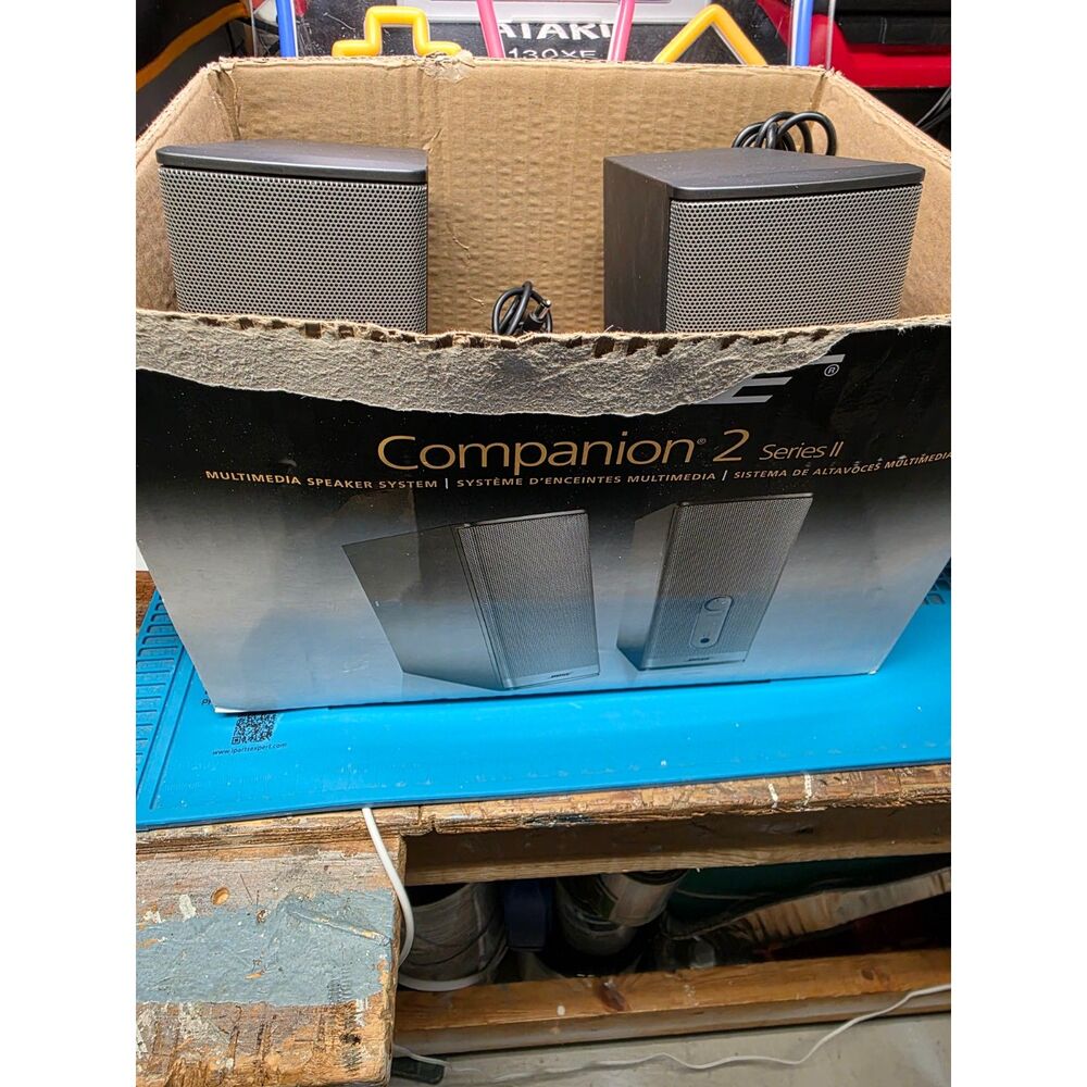 Bose Companion II Series II Speakers in Box Complete